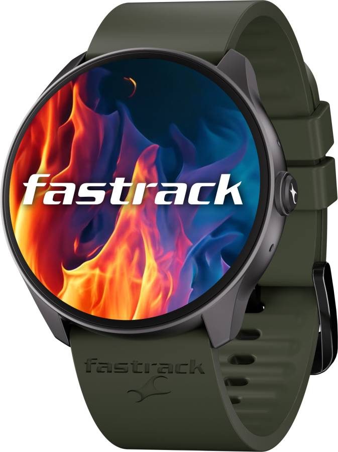 Fastrack Revoltt FR1 Pro|1.3Inch AMOLED display with 600 Nits|Advanced BT Calling Chipset Smartwatch Price in India