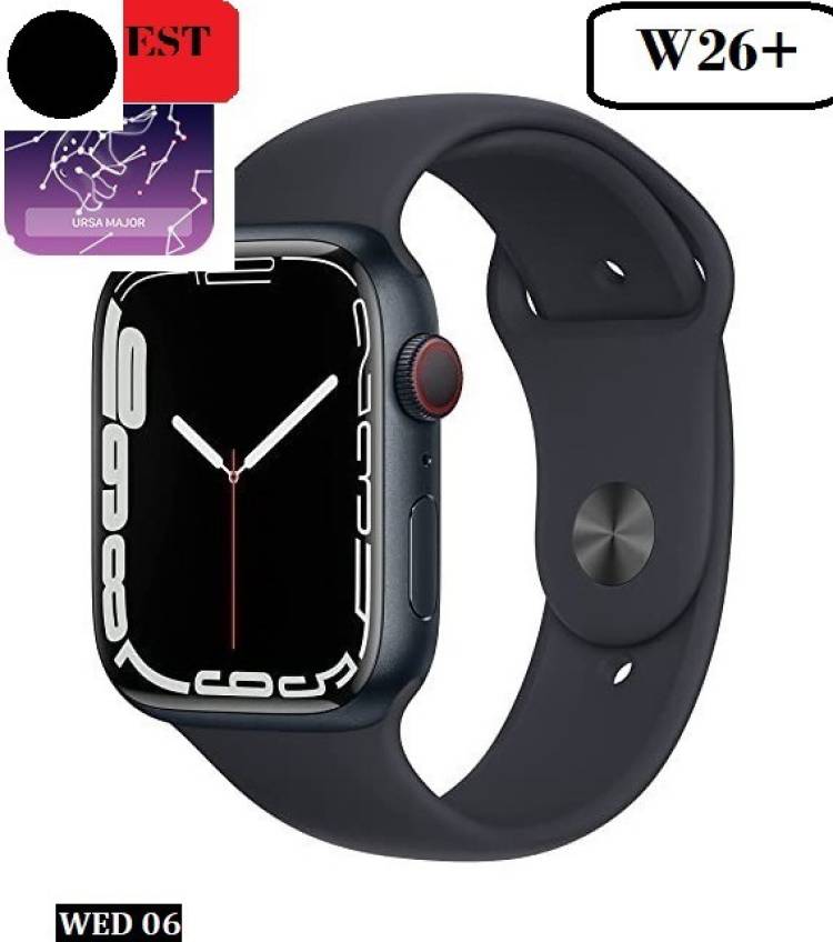 Jocoto A51_W26+ LATEST MULTI SPORTS STEP COUNT SMART WATCH BLACK (PACK OF 1) Smartwatch Price in India