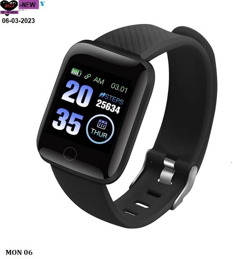 SAWARDE DS399 ID116_ PLUS MULTI FACES BLUETOOTH SMARTWATCH BLACK(PACK OF 1) Smartwatch Price in India
