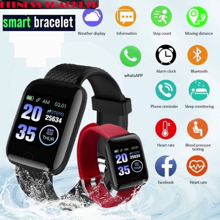Bymaya A1229(ID116) MAX MULTI FACES STEP COUNT SMART WATCH BLACK( PACK OF 1) Smartwatch Price in India