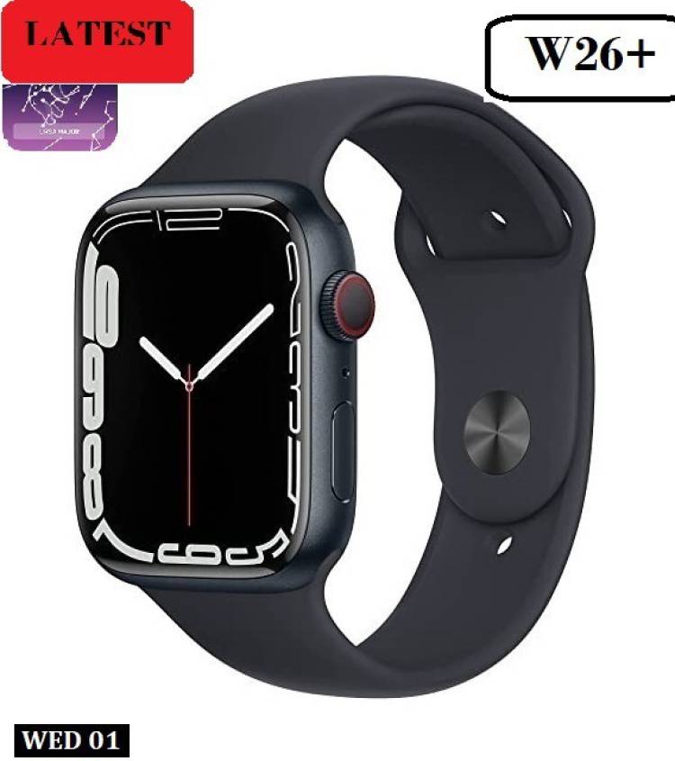 Jocoto A1983_W26+ MAX MULTI SPORTS STEP COUNT SMART WATCH BLACK (PACK OF 1) Smartwatch Price in India