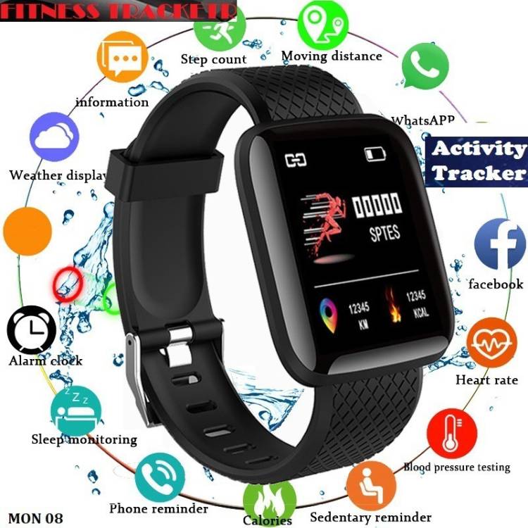 Bydye A720(ID116) ADVANCE MULTI SPORTS BLUETOOTH SMART WATCH BLACK( PACK OF 1) Smartwatch Price in India