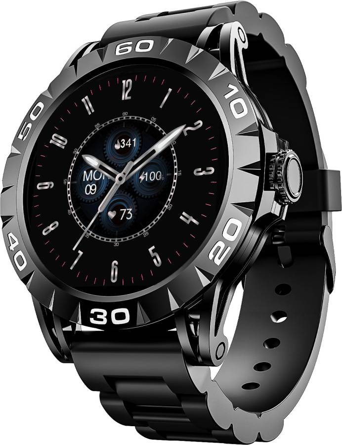 boAt Enigma Z30 w/ 1.39" HD Display, BT Calling & Luxurious Metal Design Smartwatch Price in India