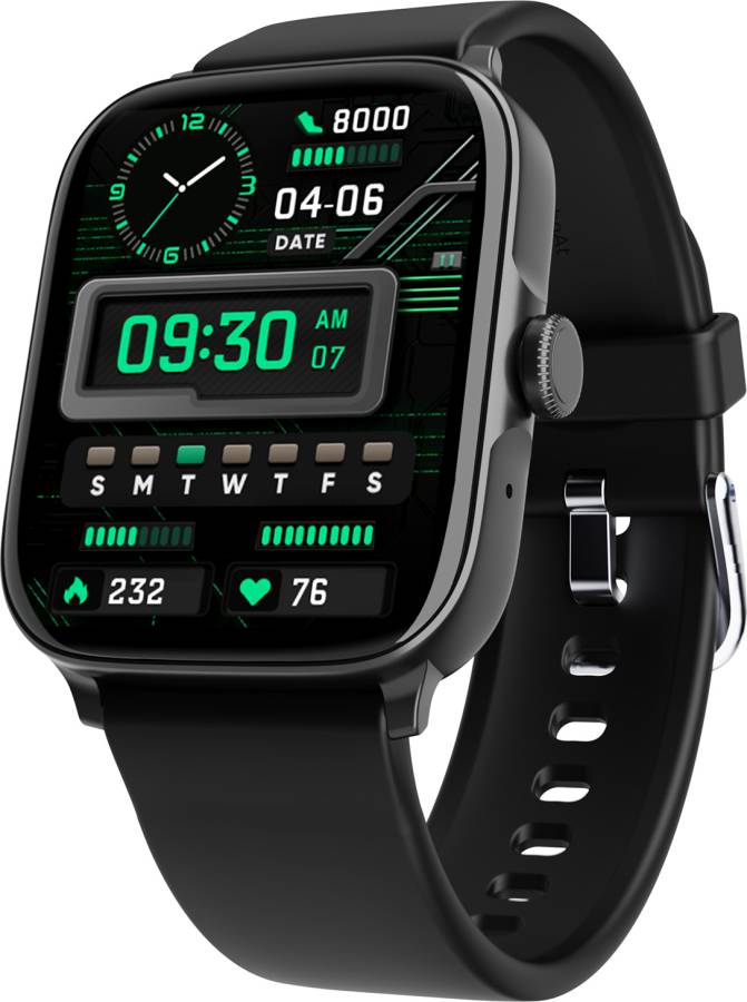 boAt Ultima Connect with 1.83" HD Display,Advanced BT Calling,700+Active Modes Smartwatch Price in India