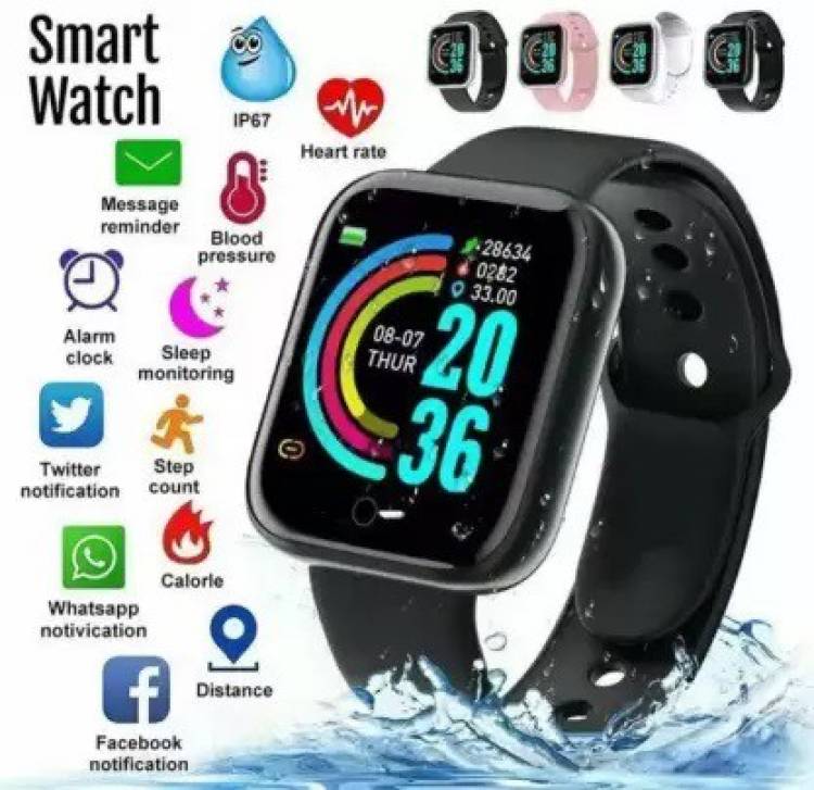 JYC D-1 D20 SMART WATCH BLACK Smartwatch Price in India