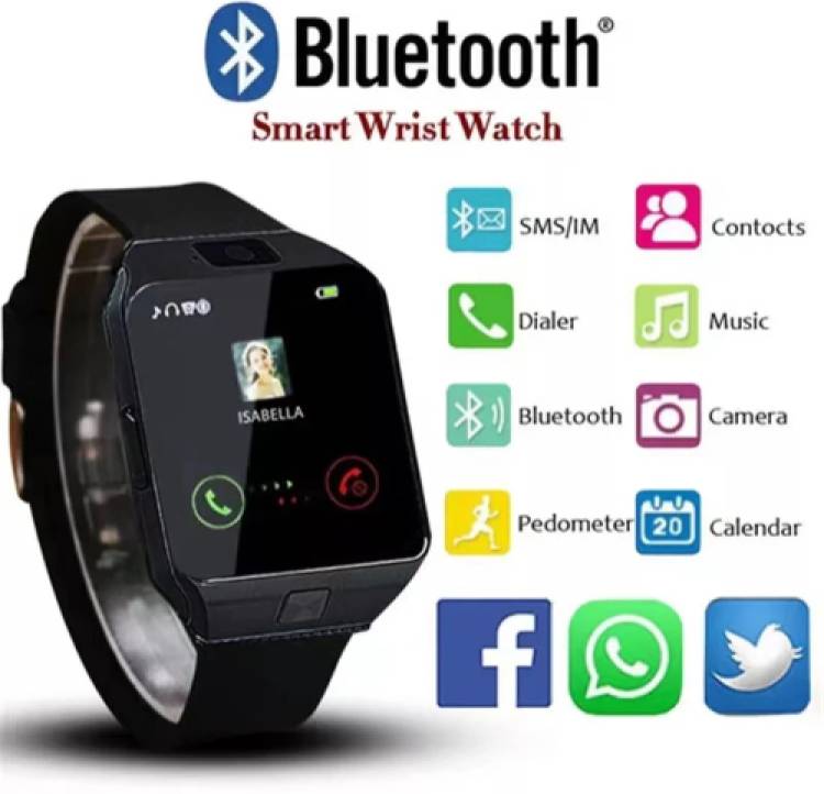 SYARA BHY_148W_DZ09 4G COMPATIBLE WITH ALL SMARTPHONE TOUCHSCREEN WITH SIM CARD Smartwatch Price in India