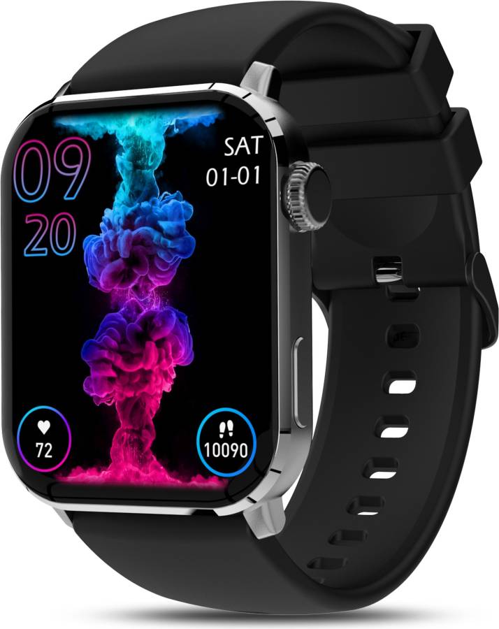 beatXP UNBOUND 1.8" AMOLED 368*448 , Thin Bezel, Functional Crown|One-Tap BT Calling Smartwatch Price in India