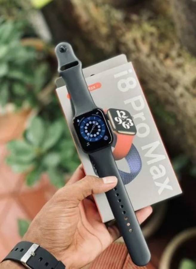 RAJAK SALES i8 Pro Max Smart Watch Series 8 For Men & Women (BLACK, Free Size) Smartwatch Smartwatch Price in India