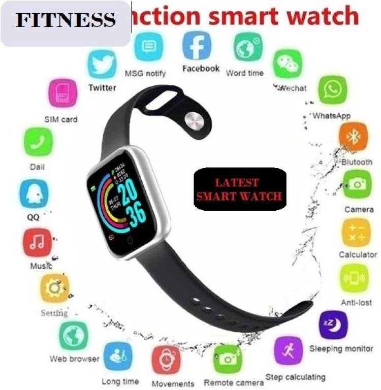 Stybits A803_A1 ULTRA SPEEL MONITOR STEP COUNT SMART WATCH BLACK(PACK OF 1) Smartwatch Price in India