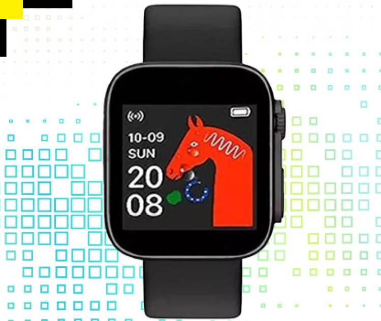 ronduva A636_D20 ULTRA HEART RATE SMARTWATCH BLACK (PACK OF 1) Smartwatch Price in India