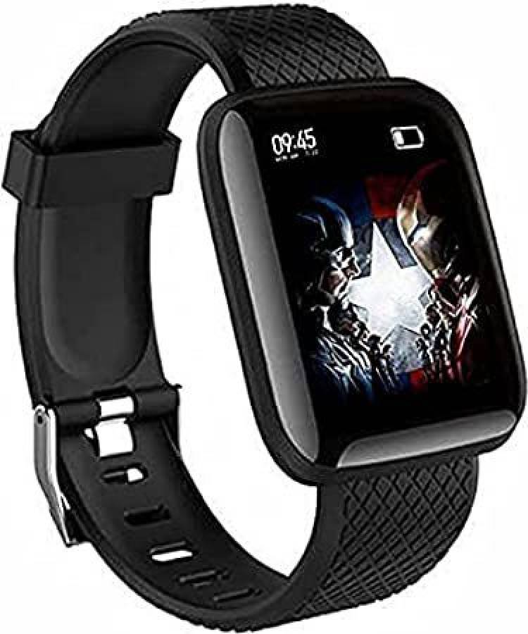 duas D116 Plus Bluetooth Fitness Smart Watch for Men Women and Kids Activity Tracker Smartwatch Price in India