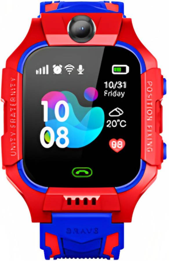 PunnkFunnk SmartWatch for Kids Tracker - IP67 Waterproof with SOS Camera Flashlight Smartwatch Price in India