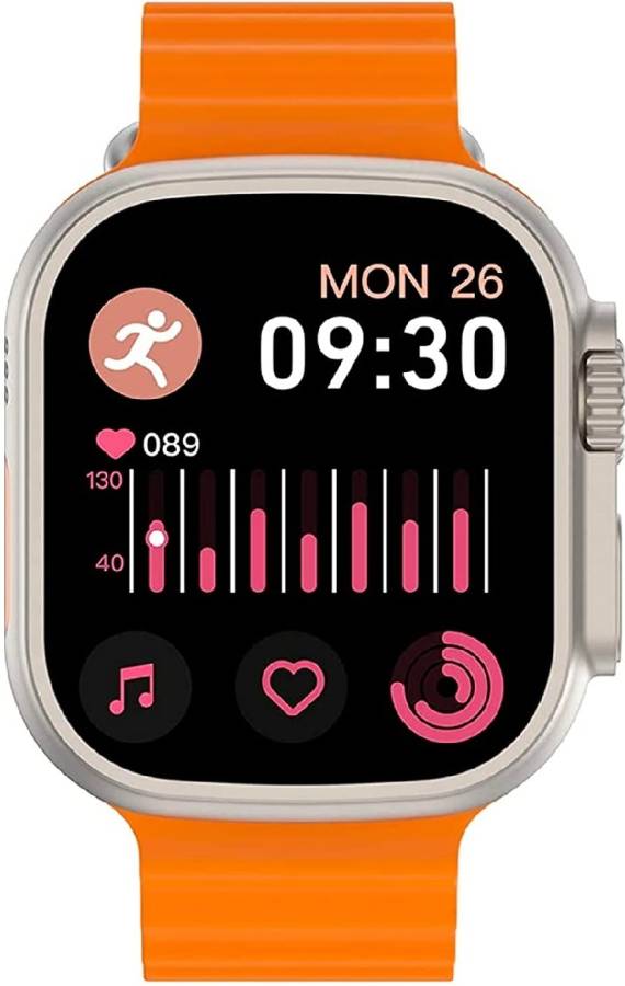 Melbon Avatar Bluetooth Calling Smartwatch 1.99" Touch Display Activity, Health Tracker Smartwatch Price in India