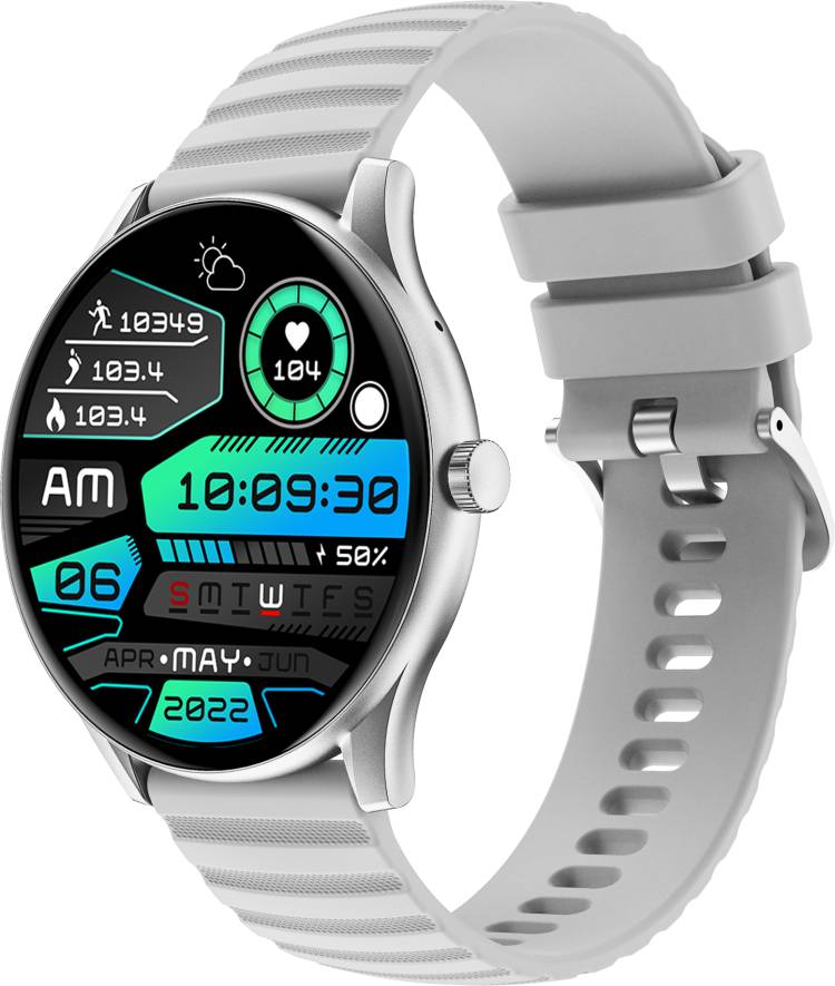 Gizmore CURVE 1.39" 500 NITS 360 x 360 PX FHD Metal Curved Display BT Calling Smartwatch Smartwatch Price in India