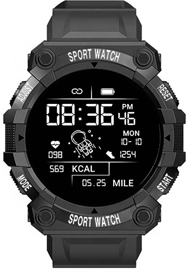 Time Up 1.47 Inch Sports Dial-Water Proof Bluetooth Full Functional 5-15 Years Kids Smartwatch Price in India