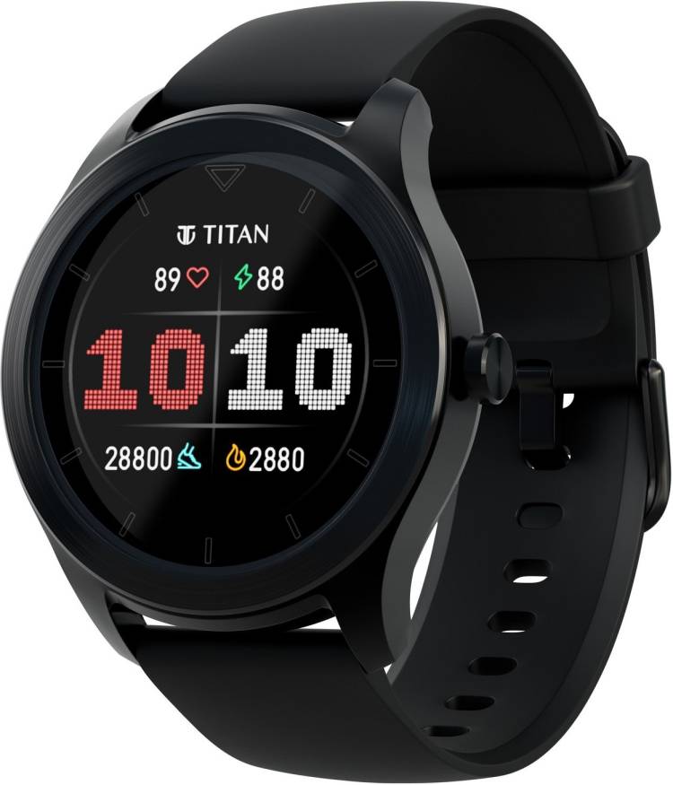 Titan Smart with Premium Metal Body, 5ATM, Ultra Long 14 Days Battery & VO2 Max Smartwatch Price in India