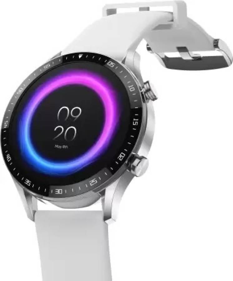 DIZO R TALK SMARTWATCH Amoled Display with Calling10 Days Battery(SilverGrey)FreeSize Price in India