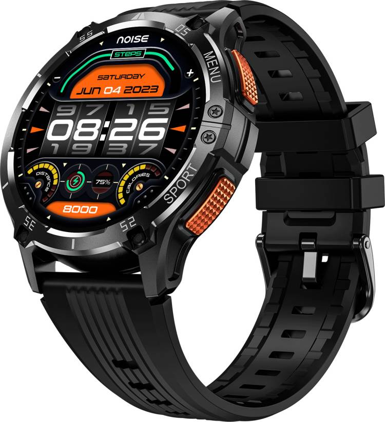 Noise Force Plus BT Calling with 1.46''AMOLED display,rugged build, always on display Smartwatch Price in India