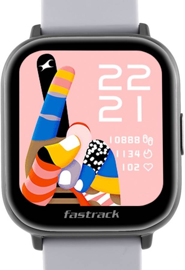 Fastrack Reflex Vybe 1.5 HD Display|50+ Sports Mode|BP Monitor|Game| Smartwatch Price in India