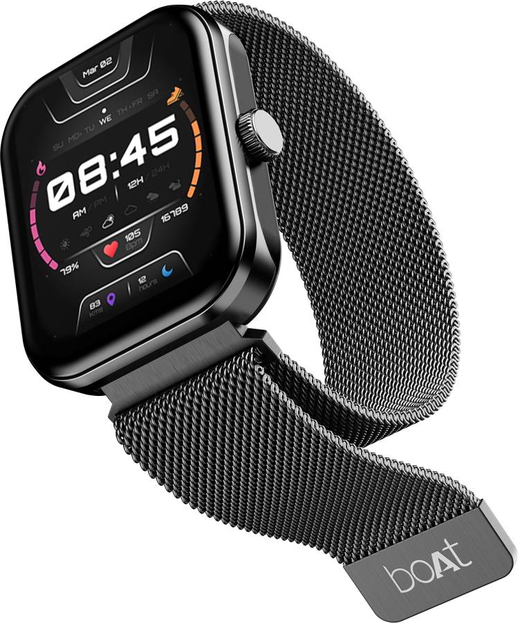 boAt Ultima Connect Max with 2.0" HD Display, BT Calling and 100+ Sports Modes Smartwatch Price in India