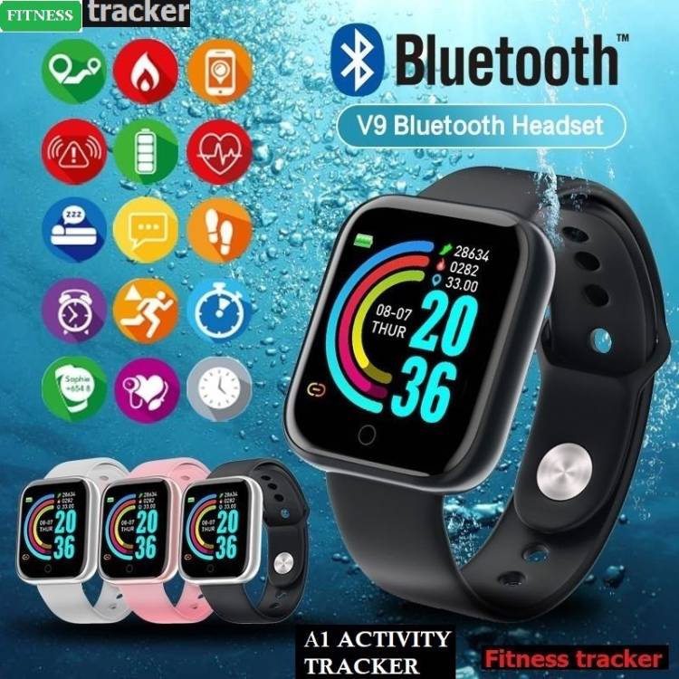 Bymaya D1710(A1) ADVANCE FITNESS TRACKER BLUETOOTH SMART WATCH BLACK (PACK OF 1) Smartwatch Price in India