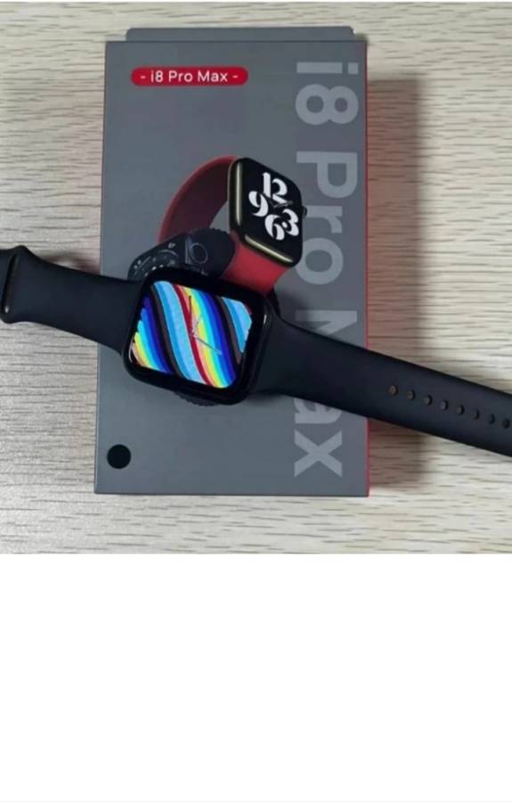 GENTLEMOB I8 pro max 1.78 display,Bluetooth calling,crown function 8 smartwatch (Black) Smartwatch Price in India