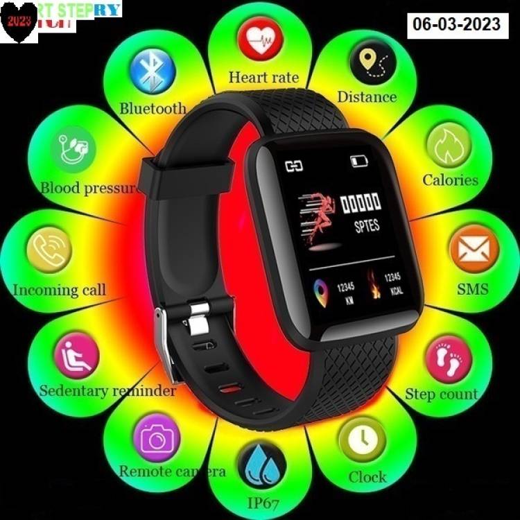DEROWN DS847 ID116_ LATEST MULTI FACES BLUETOOTH SMARTWATCH BLACK(PACK OF 1) Smartwatch Price in India