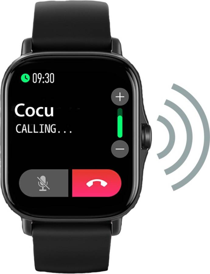 Cocu Wrist king with Bluetooth calling, voice assistant and 1.69" Hd Display Smartwatch Price in India