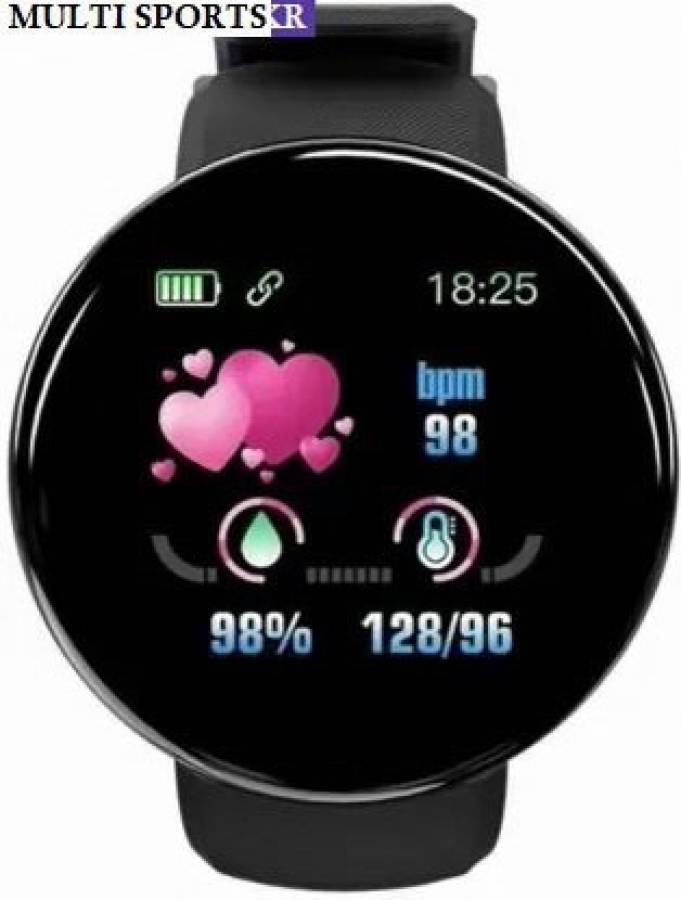 Bydye A111 D18_ PLUS SLEEP TRACKER ACTIVITY TRACKER SMART WATCH BLACK (PACK OF 1) Smartwatch Price in India