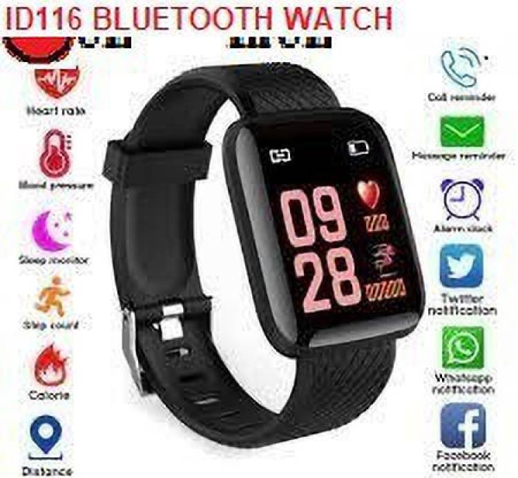 Actariat S156 ID116_LATEST ACTIVITY TRAKCER BLUETOOTH SMART WATCH BLACK(PACK OF 1) Smartwatch Price in India