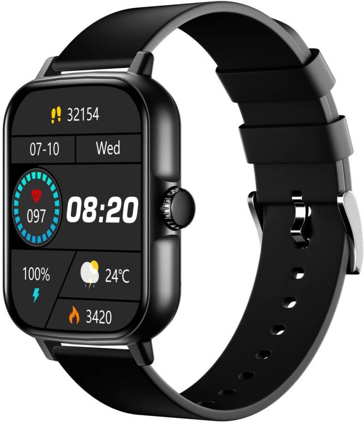 I Kall W10 1.86" (4.7 cm) Display, Bluetooth Calling Smart Watch Smartwatch Price in India