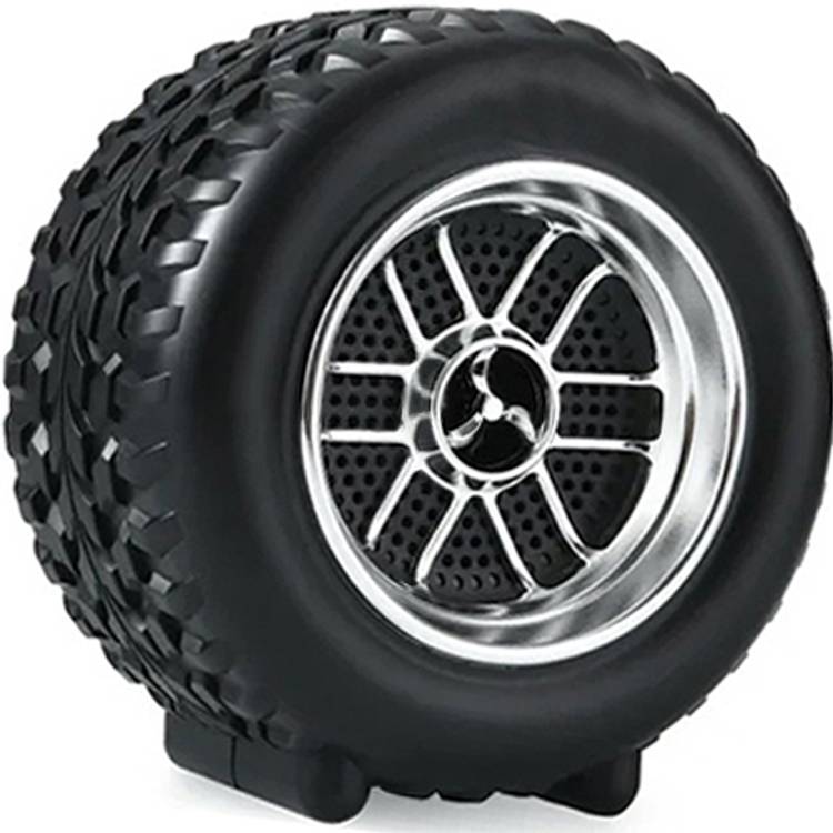 ZSIV New Tyre Speaker for Phones/TV/Laptops/Tablets, Multi Modes /TF Card/USB 8 W Bluetooth Laptop/Desktop Speaker