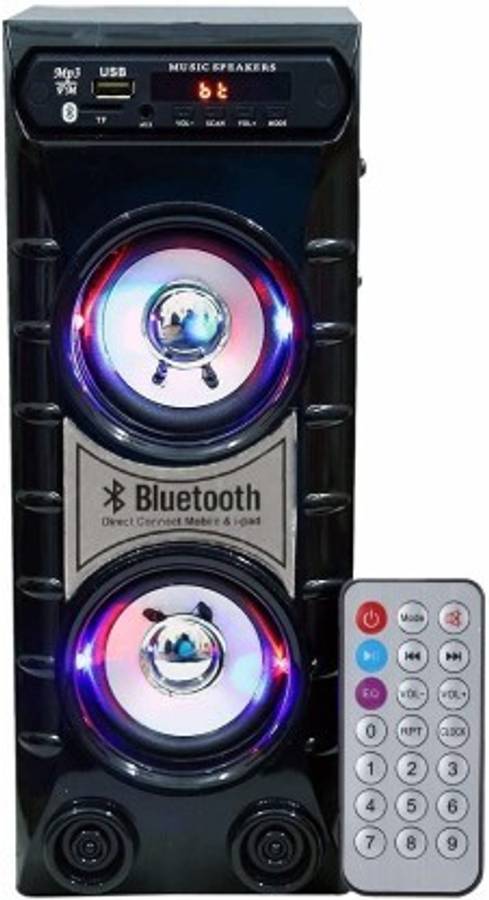 CLASSIC GOLD TS1008 Bluetooth Tower Speaker (Black, 2.0 Channel) 10 W Bluetooth Soundbar