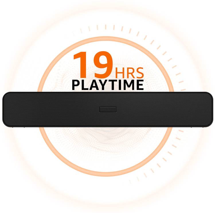 ZTNY E91 BASS BOOST Soundbar For 6.5 Hours Playtime Mini Wireless Speaker for Parties 16 W Bluetooth Home Audio Speaker