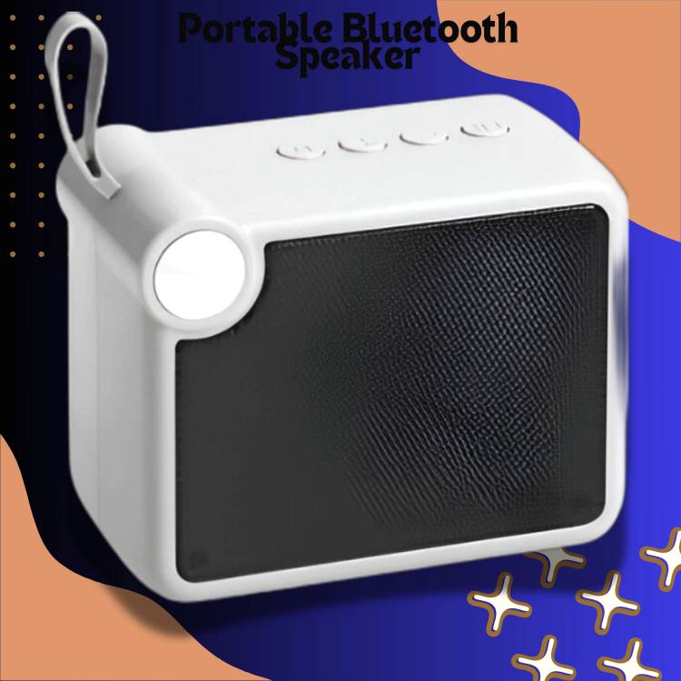 YAROH M406 PORTABLE BLUETOOTH SPEAKER-Powerful Bass,Unique Design with TFT,FM,USB M6 5 W Bluetooth Home Audio Speaker