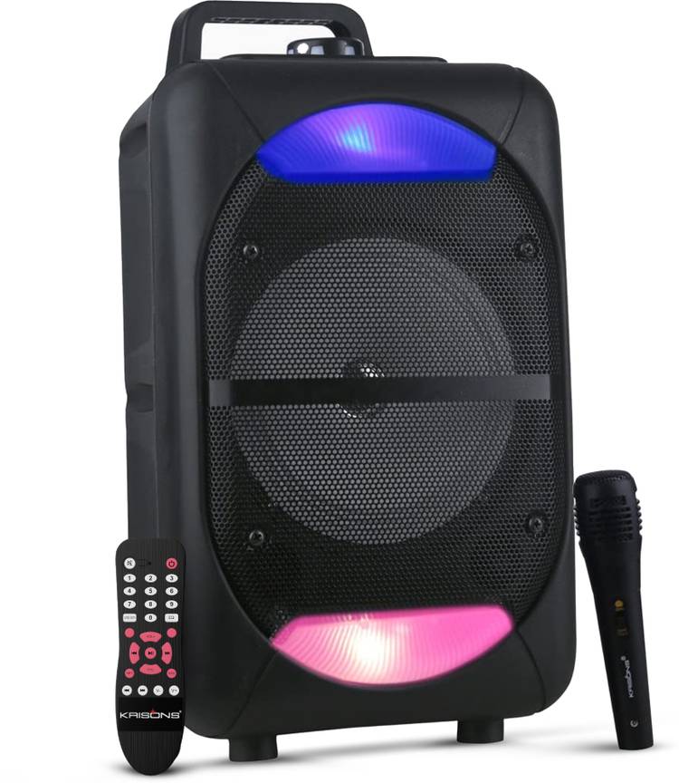 KRISONS Beatz With FM,USB,Aux and Bluettot with Free Wired Mic 1000 W Bluetooth Home Audio Speaker