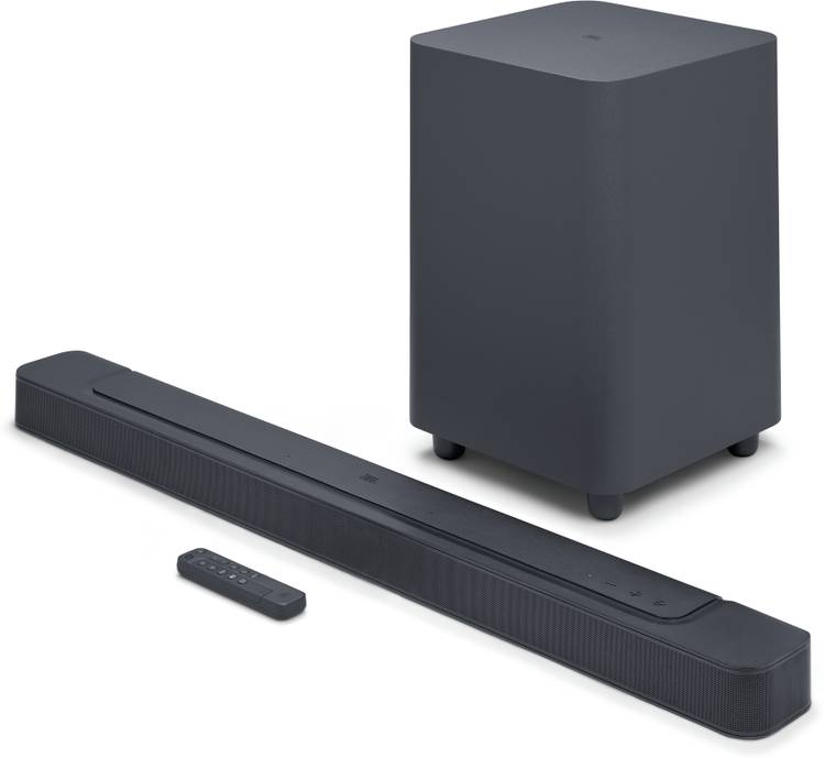 JBL Bar 500 Pro, Dolby Atmos, Wireless 3D Surround, Multibeam, JBL One App 590 W Bluetooth Soundbar