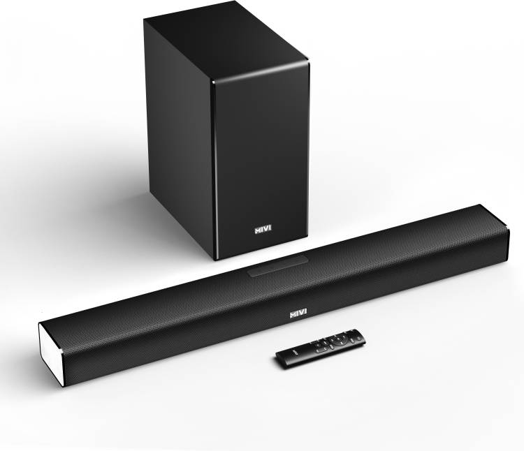 Mivi Fort S300 With Wireless Subwoofer, Made In India 300 W Bluetooth Soundbar