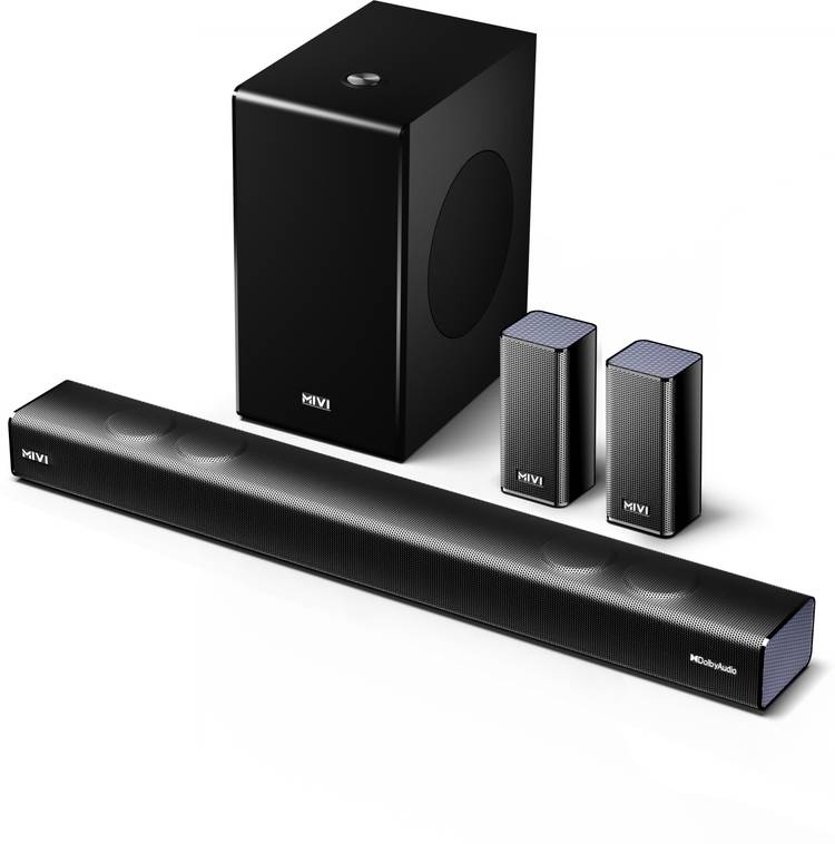 Mivi Fort S660 With Dolby Audio, 2 Satellite Speakers, Surround Sound 660 W Bluetooth Soundbar