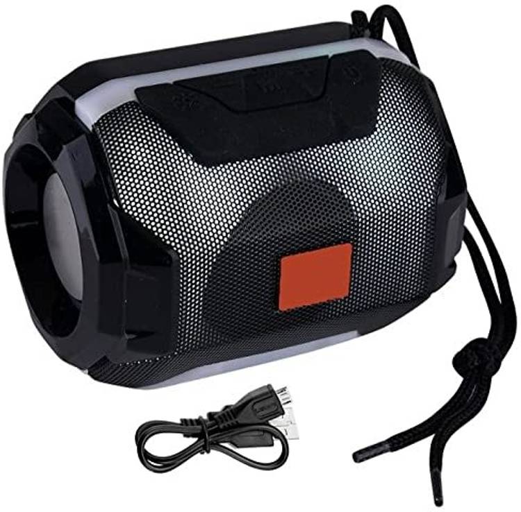 Worricow Portable Speaker Flame Light Party Box DJ Karaok portatil Like Dj Sound 10 W Bluetooth Laptop/Desktop Speaker