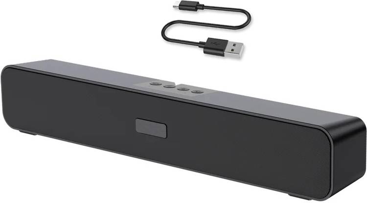 ZSIV 16W Dj Soundbar 4DBass Wireless Bluetooth Speaker for car/laptop/home audio-04 16 W Bluetooth Laptop/Desktop Speaker