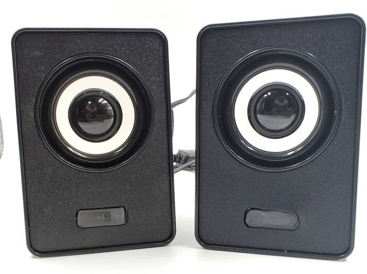 Faux Rabit Mini Portable Laptop/Desktop Speaker With Aux Input And Heavy bass 6 W Laptop/Desktop Speaker