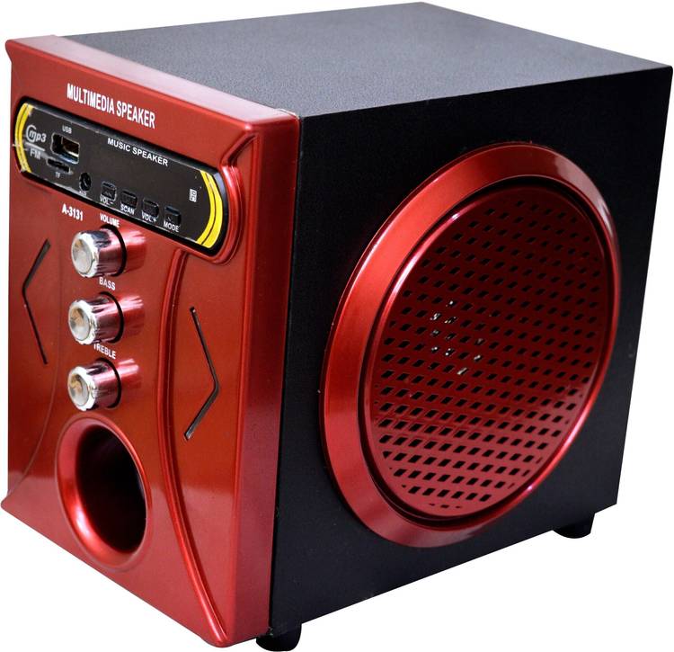 palco sound system M650 Wireless Portable Multimedia Speaker System, Deep Bass, FM Radio, USB, AUX 10 W Bluetooth Laptop/Desktop Speaker