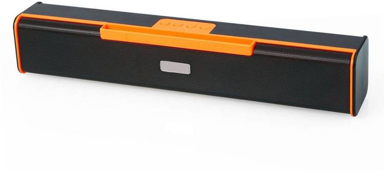 ZWOLLEX M21 Powerful Bass Bletooth Speaker Mini Soundbar,10Hrs Playback,Stereo Soundbar 10 W Bluetooth Laptop/Desktop Speaker
