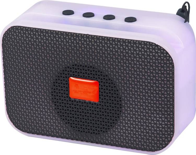 ZSIV Bluetooth Trolley Speaker with LED Disco Lights, AUX, FM, USB TF Card Support 16 W Bluetooth Laptop/Desktop Speaker