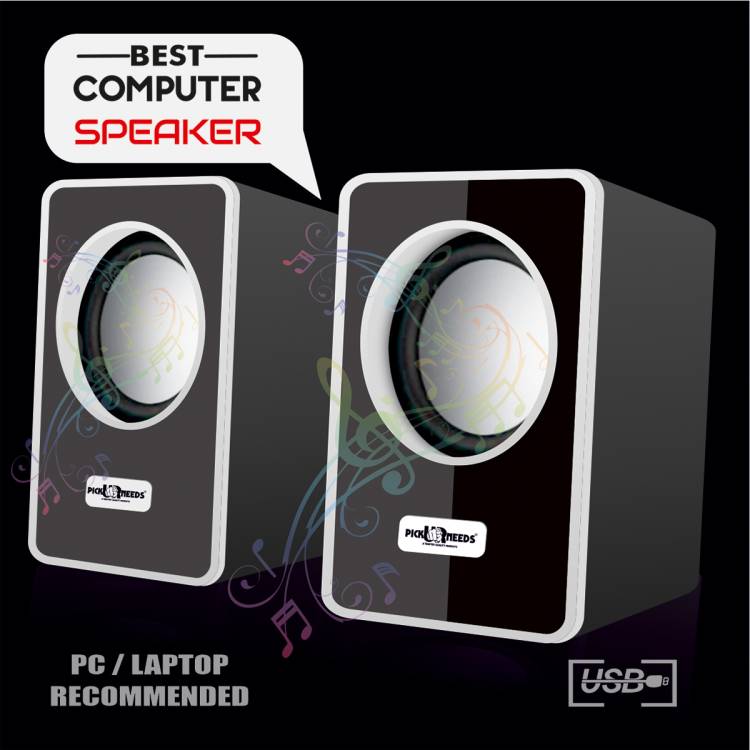 Pick Ur Needs Bass Sub woofer for PC 3 W Laptop/Desktop Speaker