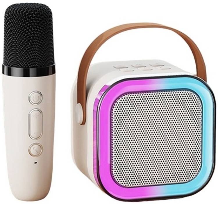 Sanjana Collections Disco Light Bluetooth Speaker with Mic USB,SD card Slot 10 W Bluetooth Laptop/Desktop Speaker