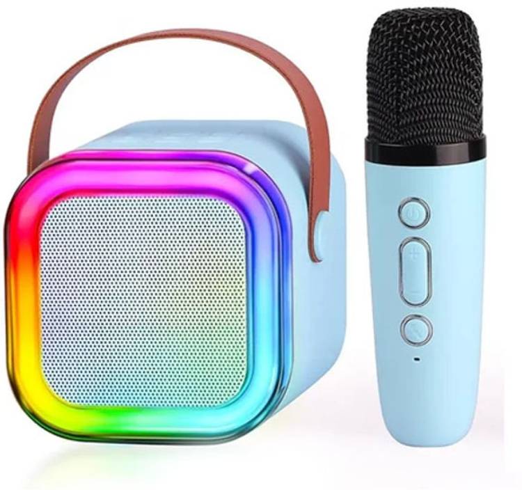 RECTITUDE K12 Speaker Machine Bluetooth-Compatible Wireless Karaoke Mic Speaker 5 W Bluetooth Soundbar