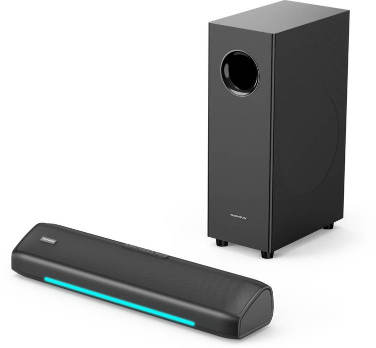 Thomson AlphaBeat60 | 3D Sound with Subwoofer I RGB Light I 60 W Bluetooth Soundbar