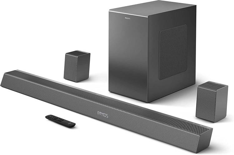 PHILIPS TAB8967 Dolby Atmos Sound, AI Voice Assist 780 W Bluetooth Soundbar